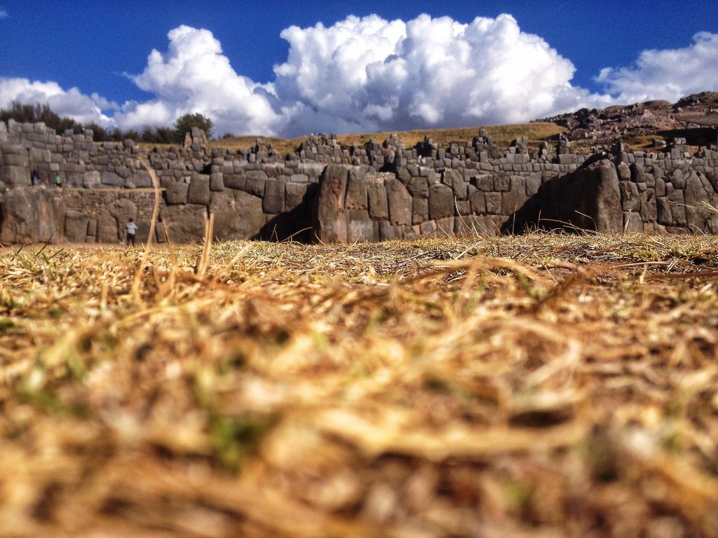 Our one day in Cusco was spent visiting some of the typical touristy areas -- here are the ruins at Saksaywaman.