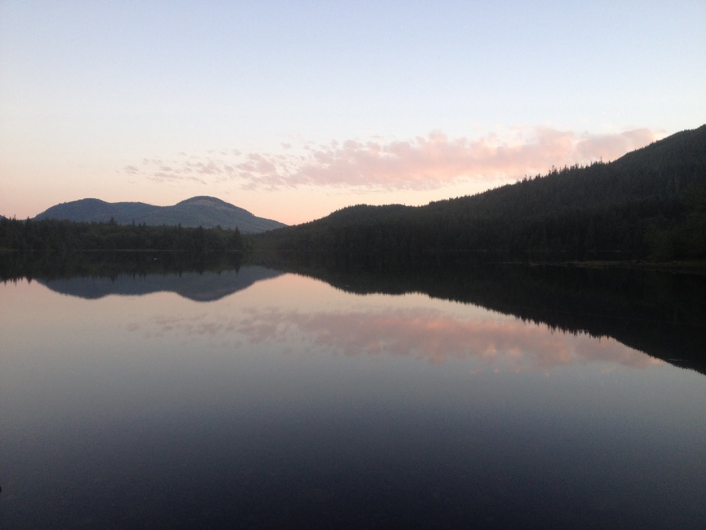 Sunset on Frederick Lake